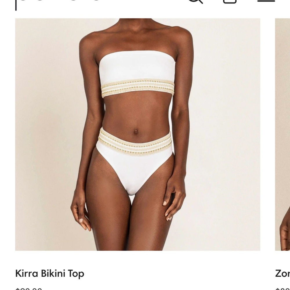 NWT Peixoto Zoni bikini top and bottoms